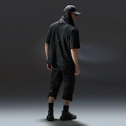 Latitude Veil Tee - Pitch Black