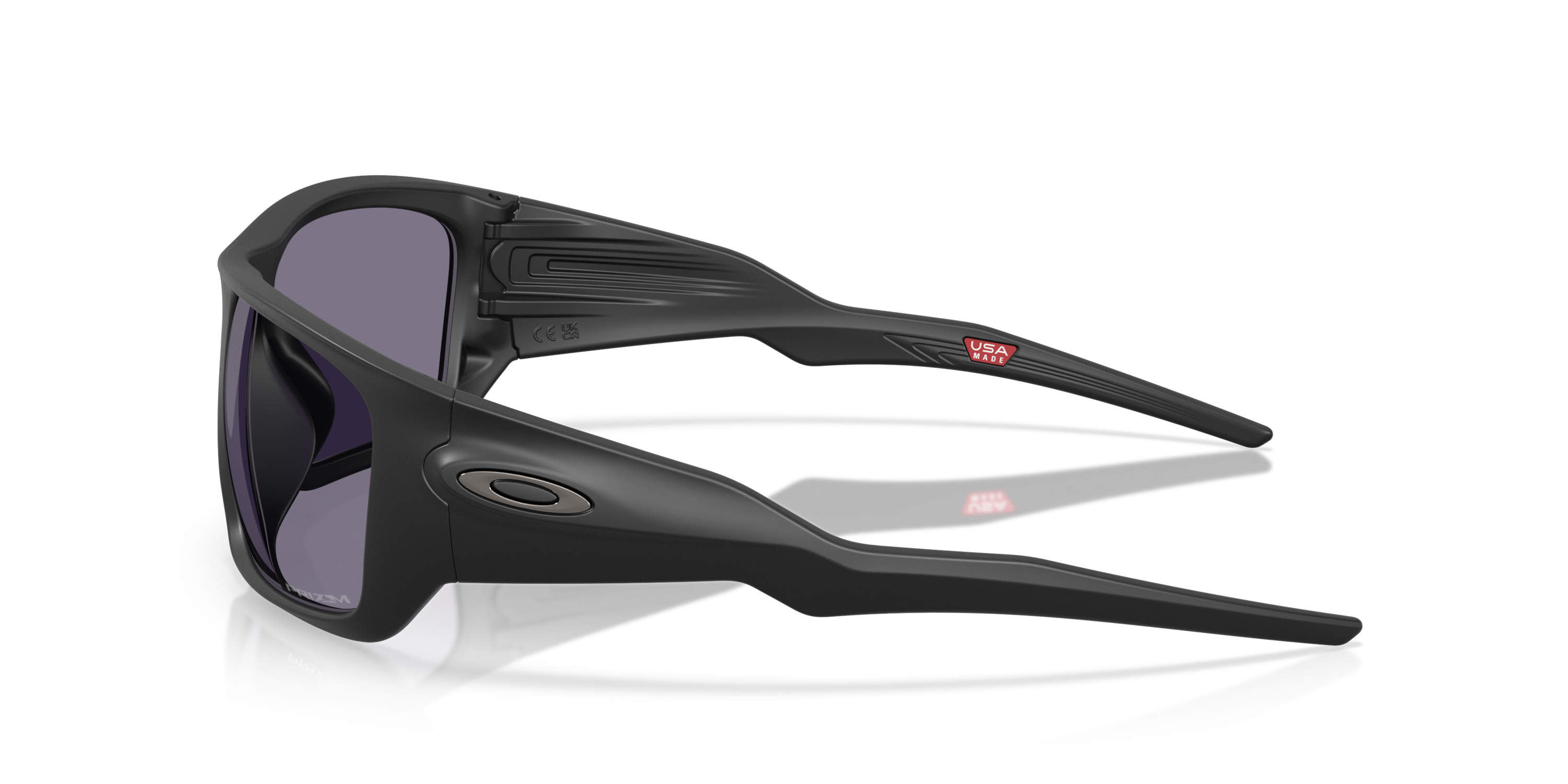 サングラス OAKLEY MASSETER MATTE BLACK Prizm Black Polar 0OO9486 0OO Masseter Prizm Grey Lenses, Matte Black Frame Sunglasses