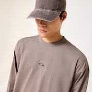 New Retro Fleece L/S Crew 1.0 - Bark