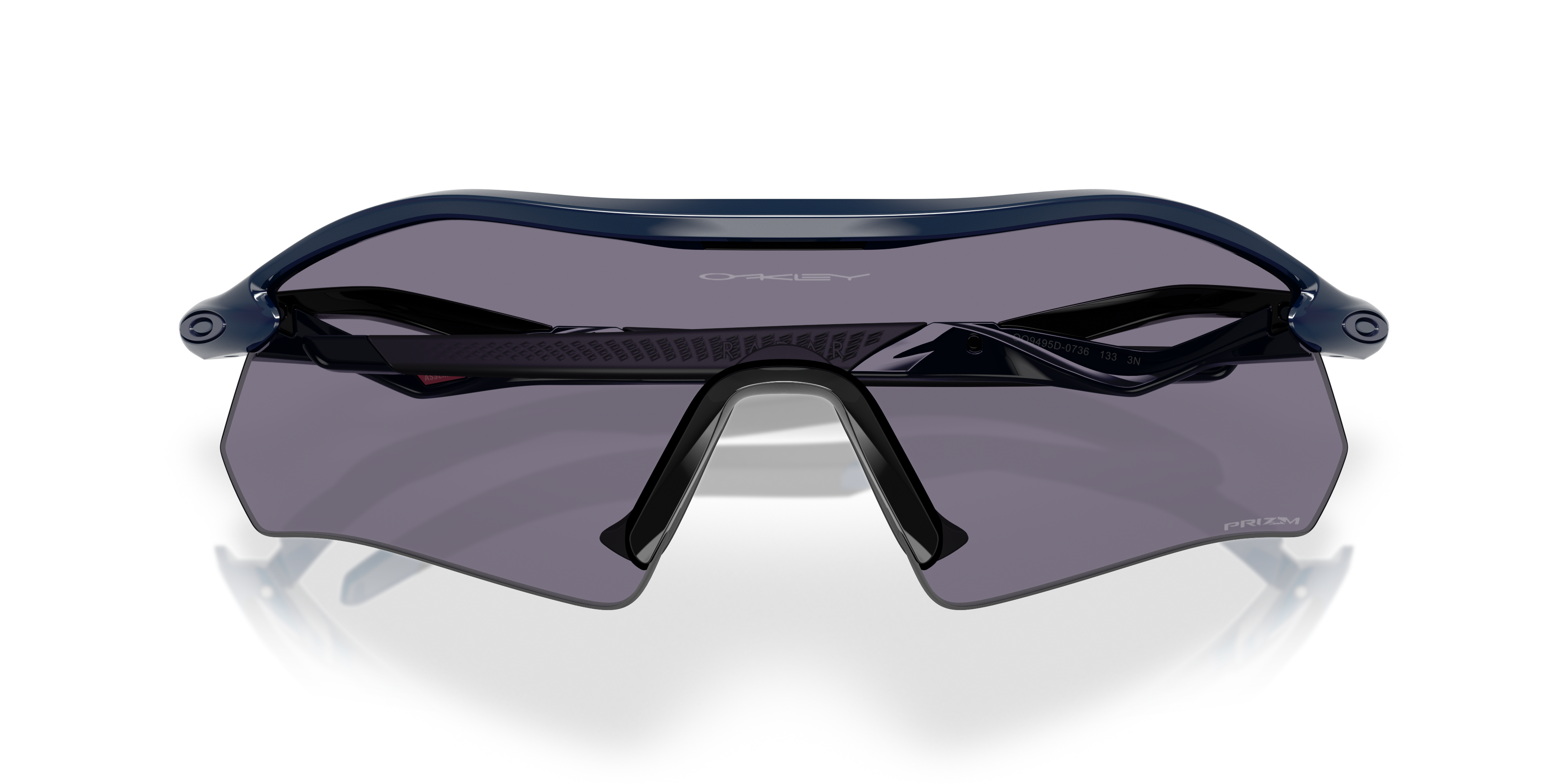 Radar® Plate​ Prizm 24K Polarized Lenses, Polished White Frame