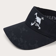 Skull Emb Visor FA 25.0 - Blackout