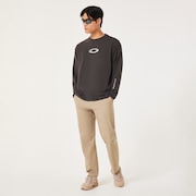 New Retro L/S Tee 1.7 - Shadow/Black