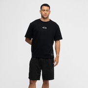 Camiseta Oakley Teeth Footprint - Blackout