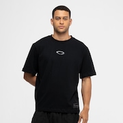Camiseta Oakley Teeth Footprint - Blackout