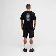 Camiseta Oakley Teeth Footprint - Blackout