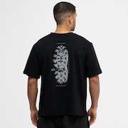 Camiseta Oakley Teeth Footprint - Blackout