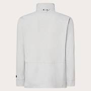 Skull Embossed LS Mock Shirt - Lunar Rock