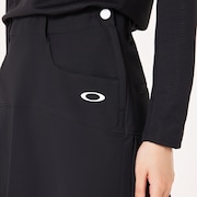 Elevate Thin Line Pleats Skirt - Blackout