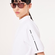 Elevate SS Mock Pullover - White