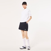 Elevate SS Mock Pullover - White