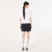 Elevate SS Mock Pullover - White