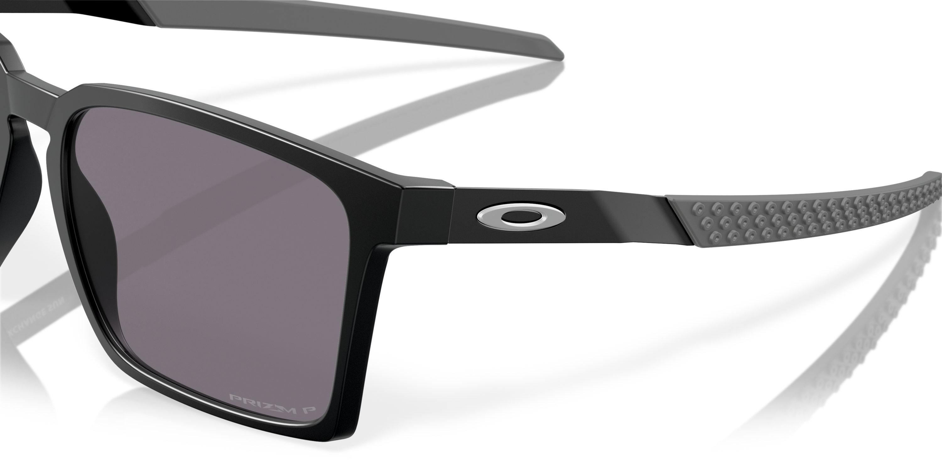 Oakley Exchange Sunglasses with Satin Black Frame and Prizm Grey ...