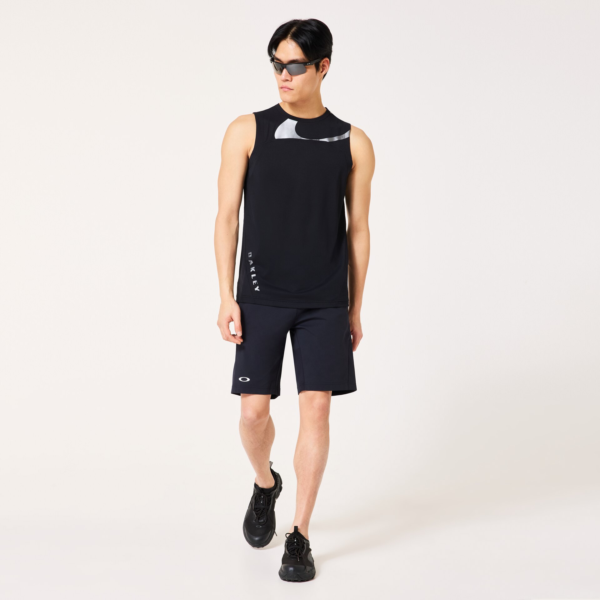 オークリー O-Lasting Cool Perf Ns Crew 4.0 Pitch Black 