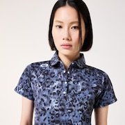 Elevate Abstract Spotted Shirt - Black Print