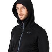 Enhance Technical Fleece Jacket.Grid 8.7 - Blackout