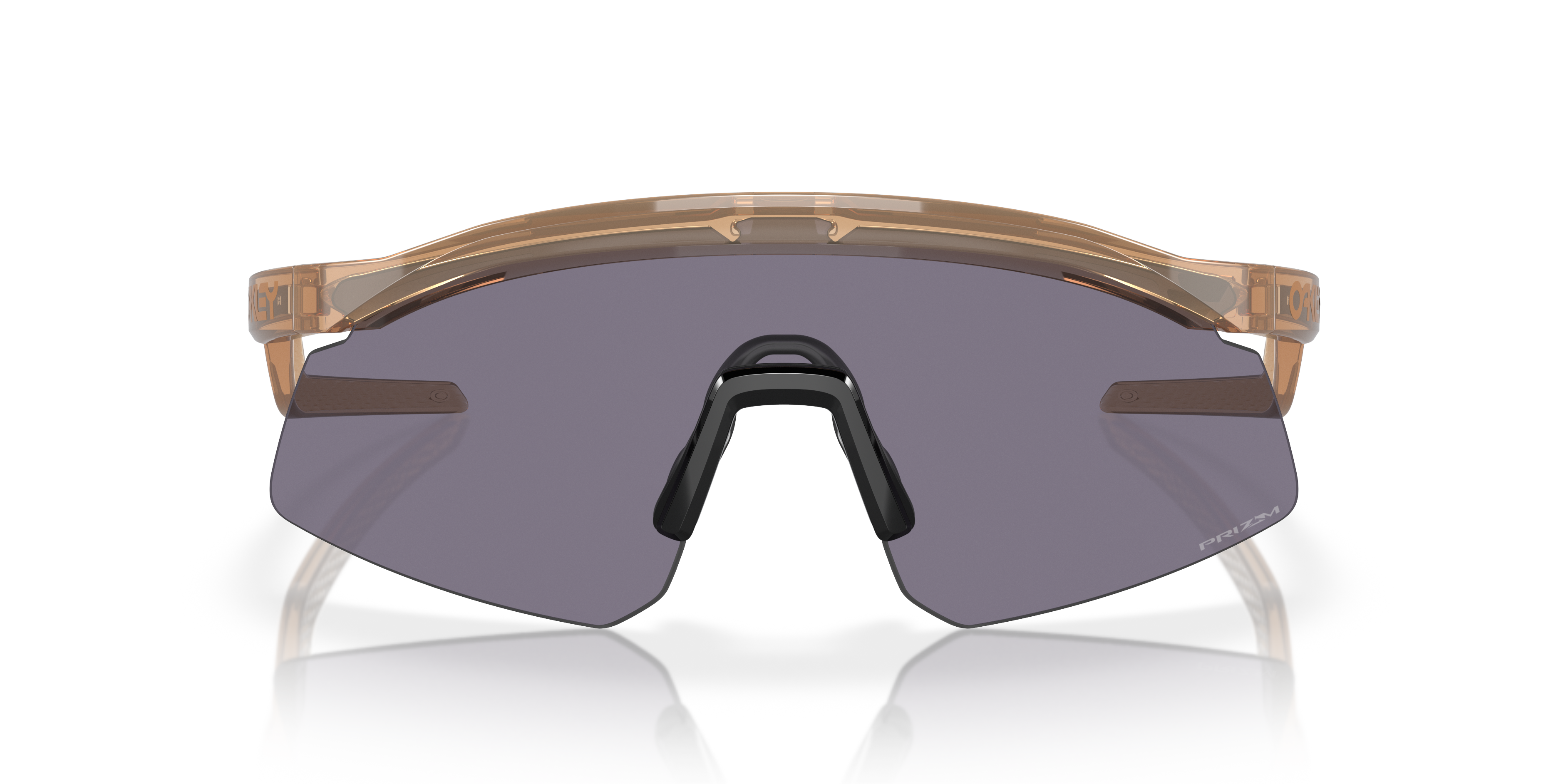 小物 Oakley Hydra Hydra Prizm Violet Lenses, Crystal Black Frame Sunglasses