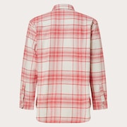 Oak Plaid LS Shirt - Red/Mist