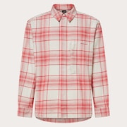 Oak Plaid LS Shirt - Red/Mist