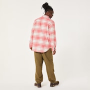 Oak Plaid LS Shirt - Red/Mist