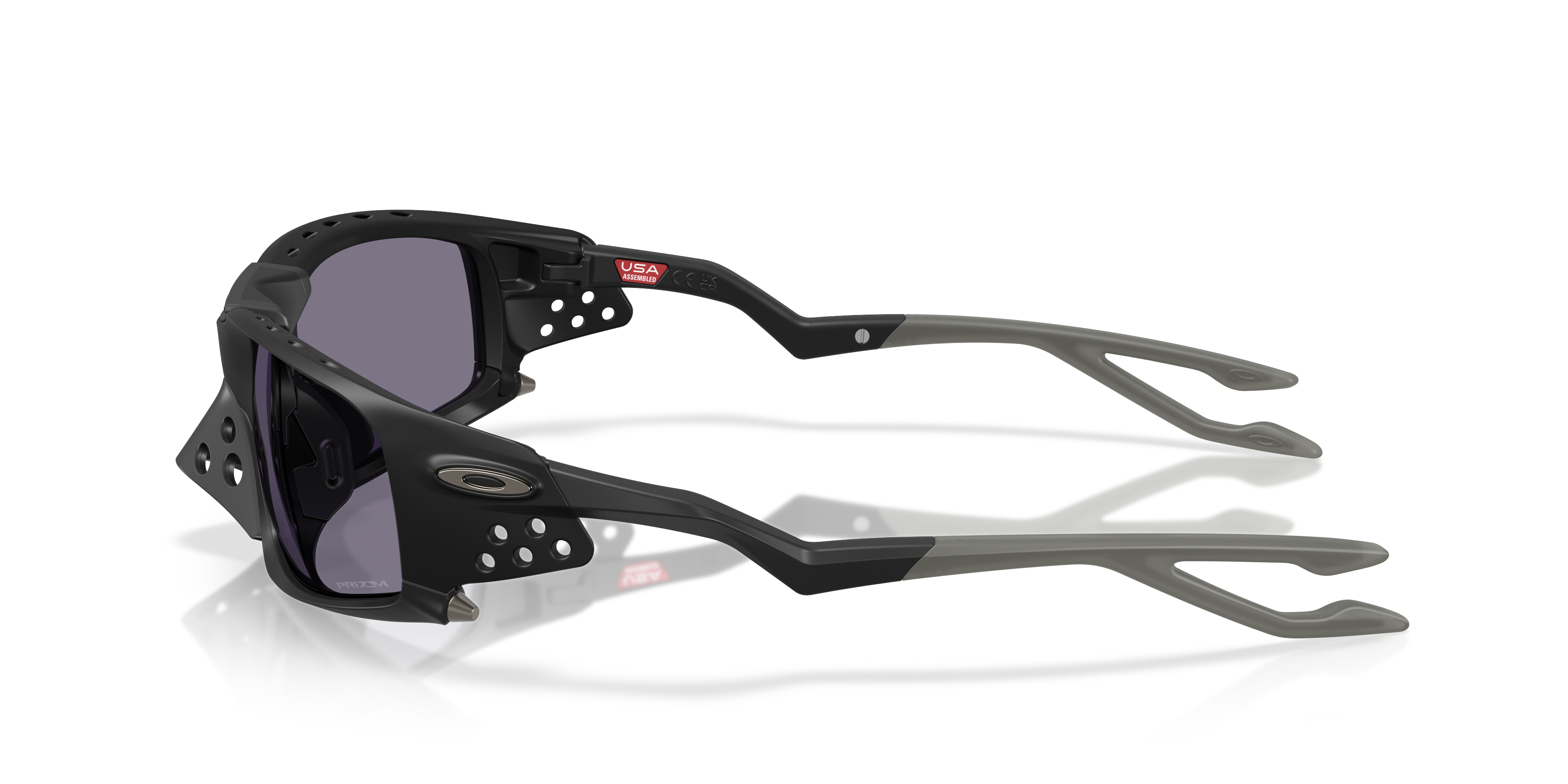 Plantaris SQ Prizm Black Lenses, Mahogany Frame Sunglasses