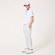 Skull Cool Stretch Hybrid Mock - White