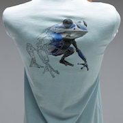 Futurescape Frog Tee - Frost