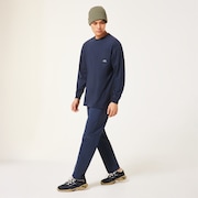 Enhance Heat Cotton Tee Relax - Midnight Blue