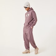 New Retro Fleece Hoodie 1.7 - Deep Plum