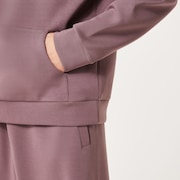 New Retro Fleece Hoodie 1.7 - Deep Plum