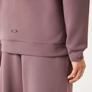 New Retro Fleece Hoodie 1.7 - Deep Plum
