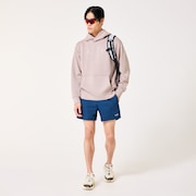 Enhance Qd Fleece L/S Hoody 5.0 - Smoked Pearl