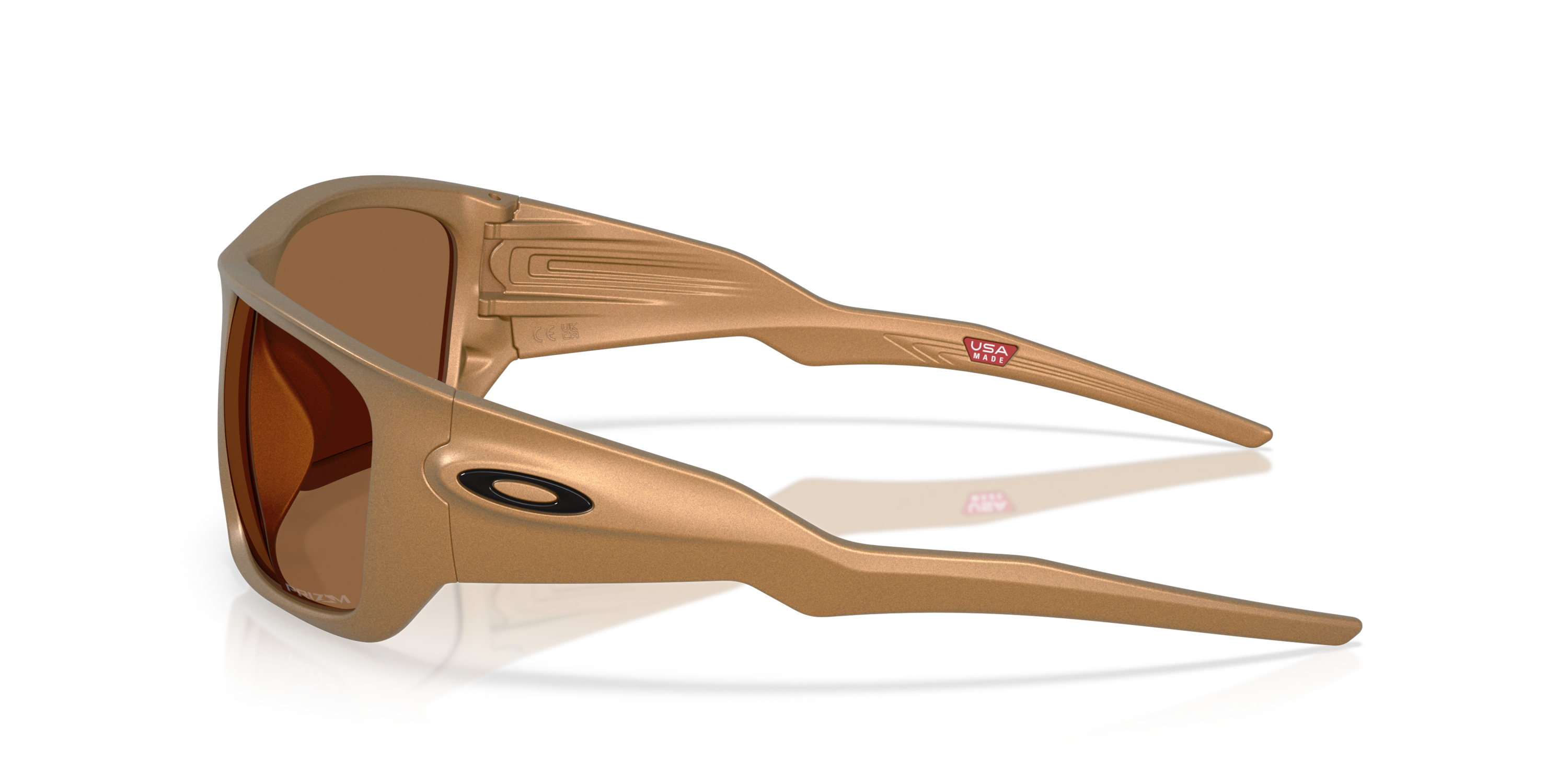 Masseter Alloy Collection Prizm Bronze Lenses, Matte Bronze Frame