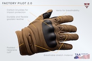 Factory Pilot 2.0 Glove TAA Compliant - Coyote
