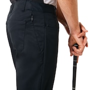 5 Pockets Golf Pants - Blackout