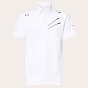 Skull Cool Stretch Claw Shirt - White