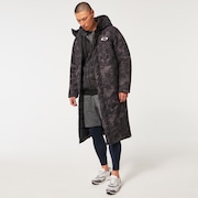Enhance Long Coat 12.7 - Black Print