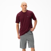 Bermuda Masc Mod Sports Knit Shorts - Shadow