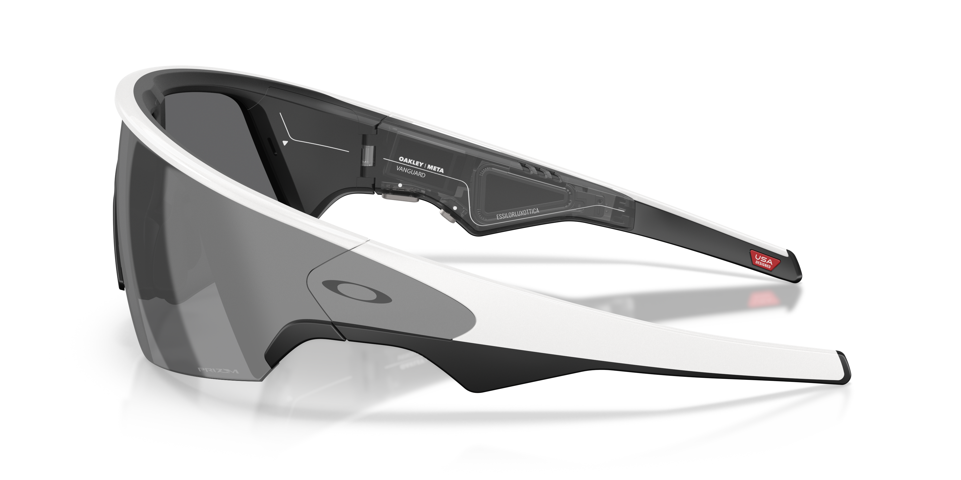 Oakley Meta Vanguard Prizm Black Lenses, Black Frame AI Glasses