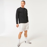 Slant Logo Print L/S Tee 6.0 - Blackout