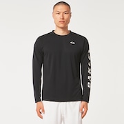 Slant Logo Print L/S Tee 6.0 - Blackout