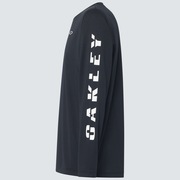 Slant Logo Print L/S Tee 6.0 - Blackout