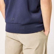 Enhance Qd Fleece S/S Hoody 5.0 - Midnight Blue