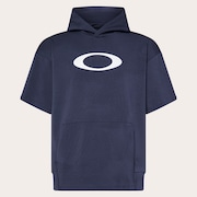 Enhance Qd Fleece S/S Hoody 5.0 - Midnight Blue
