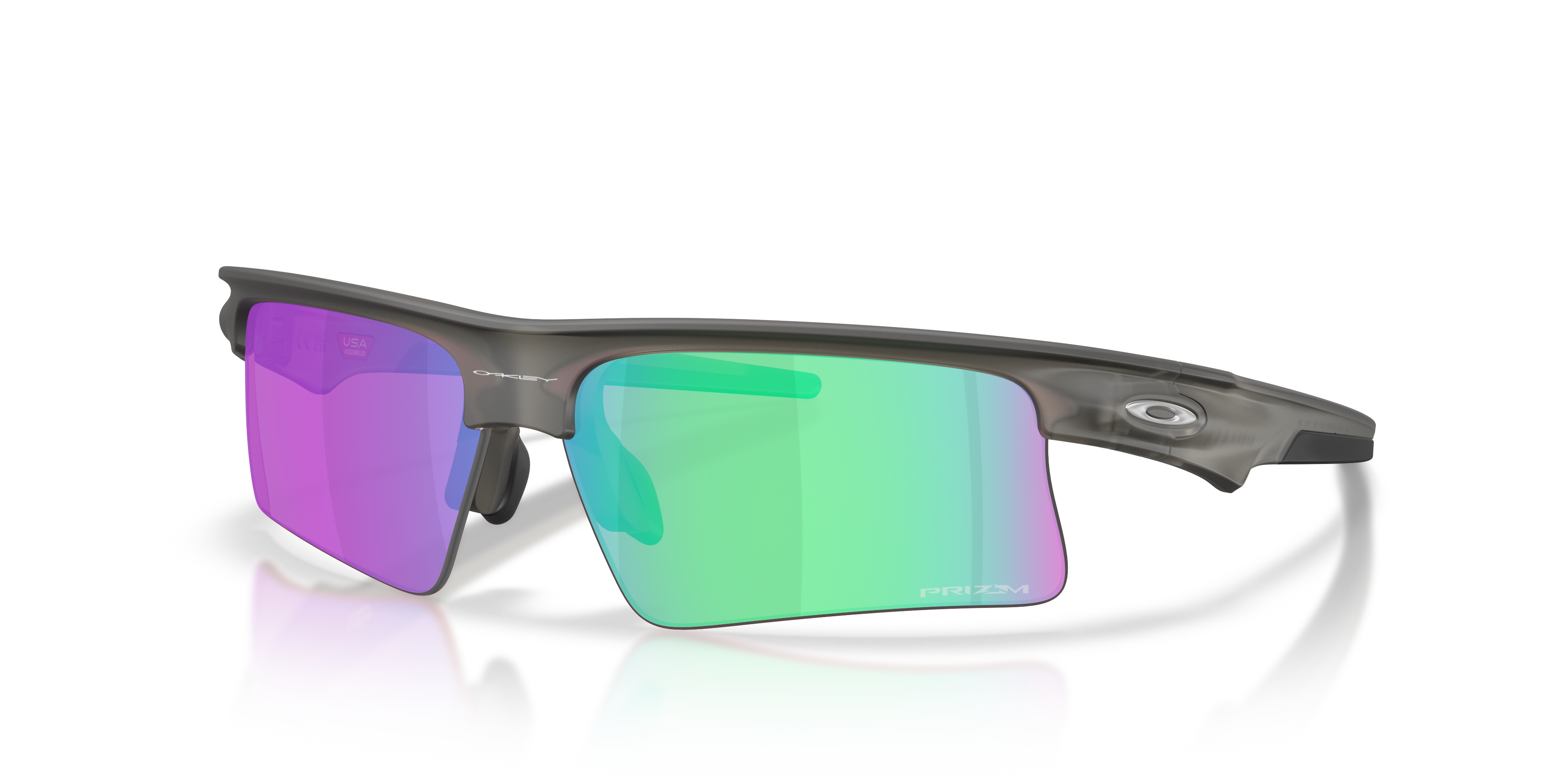 Bisphaera™ Speed Prizm Golf Lenses, Matte Grey Smoke Frame