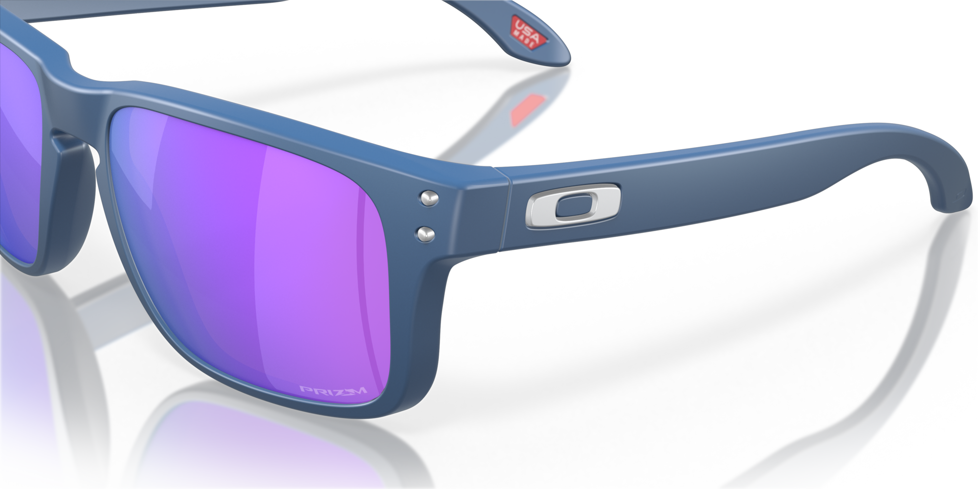 Holbrook™ XS (Youth Fit) Prizm Violet Lenses, Matte Poseidon Frame
