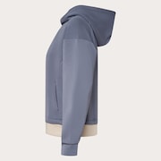 Radiant Peach Fleece Hoodie 10.0 - Blue Tar
