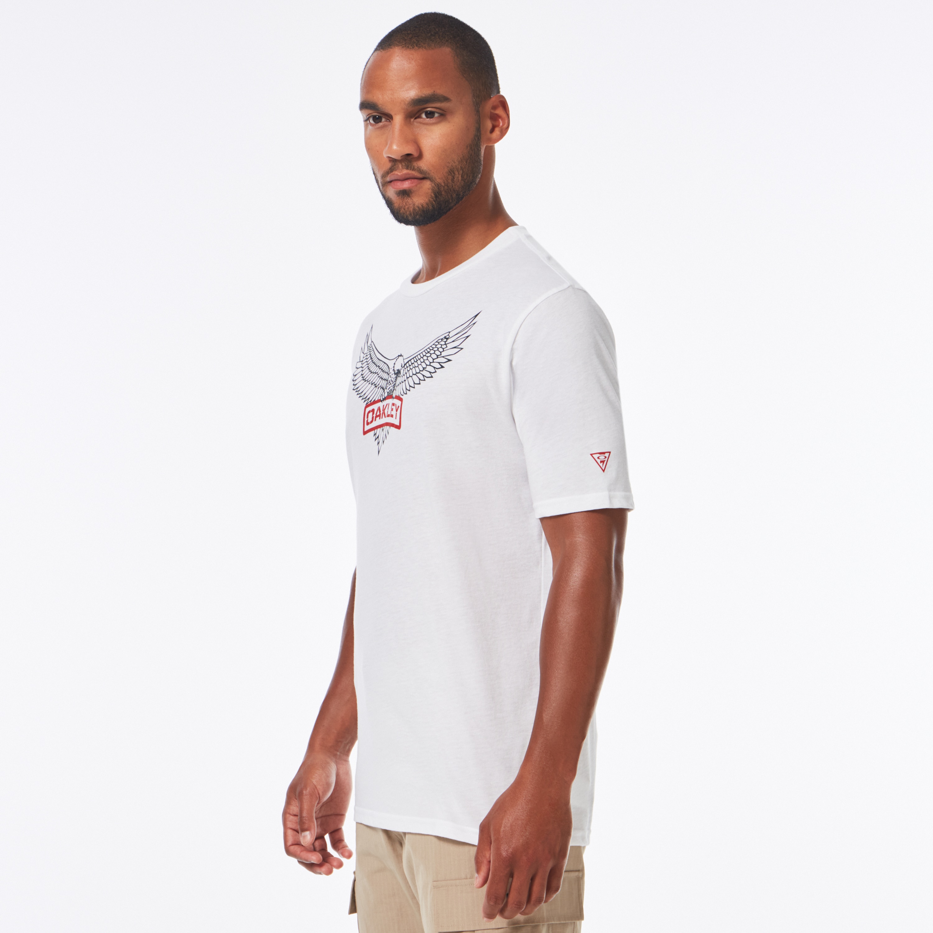 Oakley SI Oakley Eagle Tab Tee - White | Oakley® US