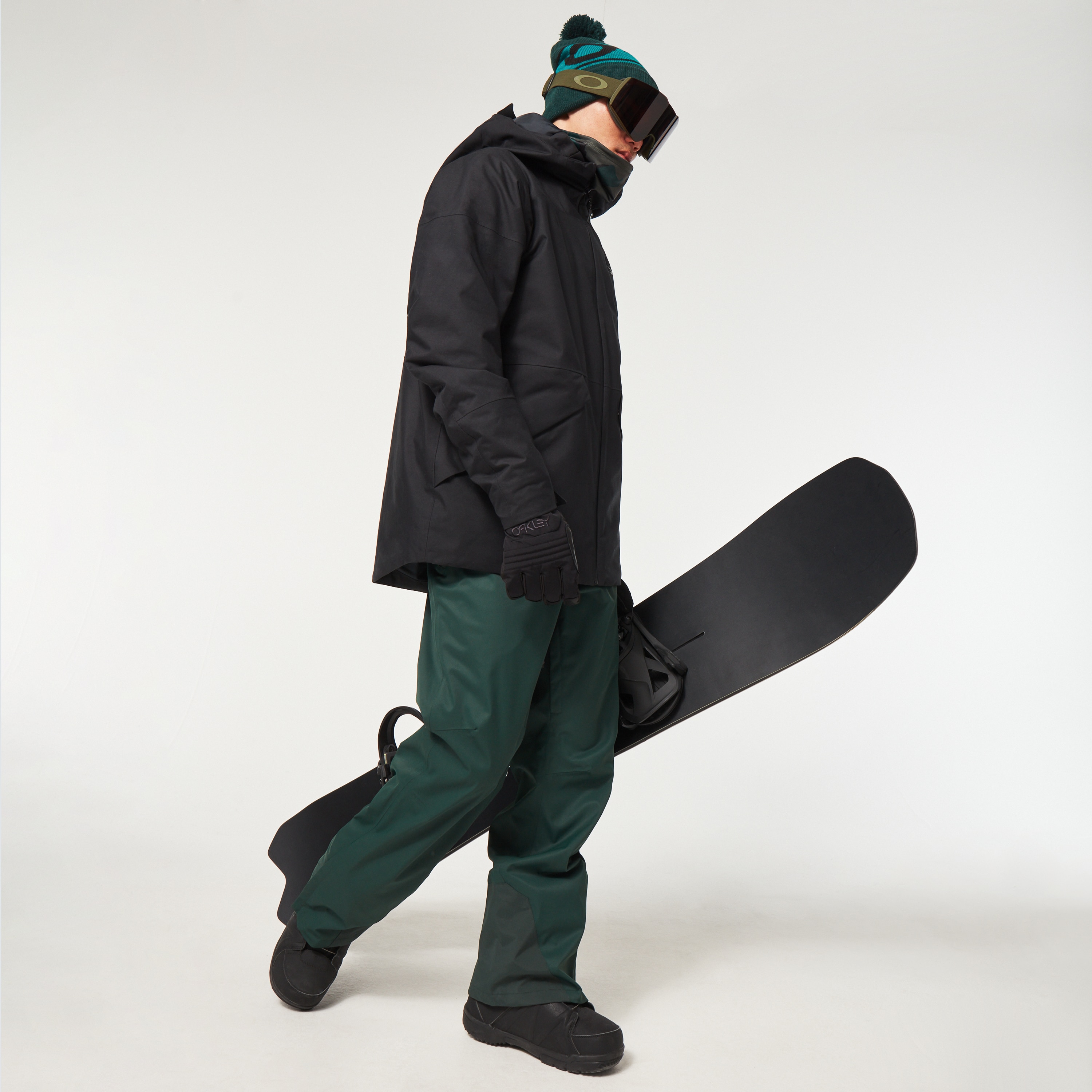 ★ Oakley Crescent 2.0 Shell 2L 10K Pant Oakley Crescent 2.0 Shell 2L 10K Pant - Hunter Green