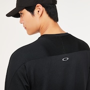 Enhance Light Grid L/S Crew 5.7 - Blackout