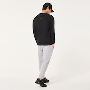 Enhance Light Grid L/S Crew 5.7 - Blackout